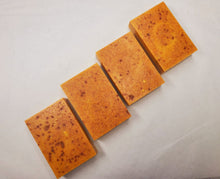 Load image into Gallery viewer, Turmeric Goat's Milk Soap Rosemary Sage Scented with Oatmeal