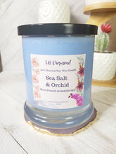 Load image into Gallery viewer, Be Happy! - Sea Salt & Orchid Soy Wax Candle