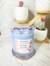 Load image into Gallery viewer, Be Happy! - Sea Salt & Orchid Soy Wax Candle