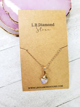 Load image into Gallery viewer, Natural Small Crystal Necklace
