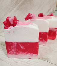 Load image into Gallery viewer, Rose Petal Soap Bar With Goat's Milk & Glycerin