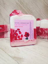 Load image into Gallery viewer, Rose Petal Soap Bar With Goat's Milk & Glycerin