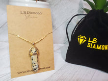 Load image into Gallery viewer, Dalmation Point Necklace Genuine Handmade