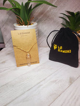 Load image into Gallery viewer, Clear Quartz Point Necklace Genuine Handmade