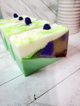 Load image into Gallery viewer, Highly Scented Tropical Plumeria Glycerin Soap - Palm Oil Free Organic