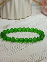 Load image into Gallery viewer, Elevate Your Style with Moldavite: 8mm Beaded Bracelet Collection