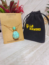 Load image into Gallery viewer, Perfume Bottle Crystal Tianhe Necklace Handmade, Genuine Stone