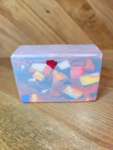 Load image into Gallery viewer, Snuggles Confetti Handcrafted Soap, Goat's Milk Soap Bar, Colorful Soap