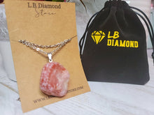 Load image into Gallery viewer, Natural Raw Carnelian Pendant Necklace