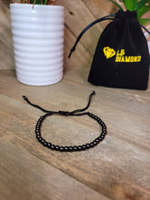 Load image into Gallery viewer, Hematite Bracelet, Beaded bracelet for concentration & Focus Silver Tone