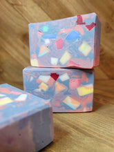 Load image into Gallery viewer, Snuggles Confetti Handcrafted Soap, Goat's Milk Soap Bar, Colorful Soap