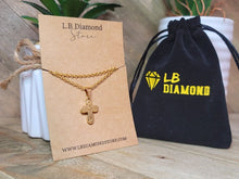 Load image into Gallery viewer, Stainless Steel Cross Necklace - Cross Necklace Handmade