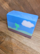 Load image into Gallery viewer, Miami Vice Handcrafted Soap Goat's Milk Soap Bar Lavender & Chamomile