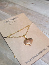 Load image into Gallery viewer, Stainless Steel Heart Necklace - Heart Necklace Handmade