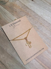 Load image into Gallery viewer, Stainless Steel Cross Necklace - Cross Necklace Handmade