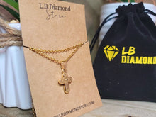 Load image into Gallery viewer, Stainless Steel Cross Necklace - Cross Necklace Handmade