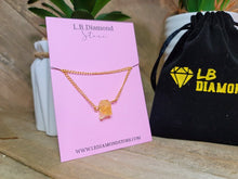 Load image into Gallery viewer, Crystal Necklace Golden Raw Citrine Healing Crystal Stone Necklace