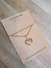 Load image into Gallery viewer, Stainless Steel Heart Necklace - Heart Necklace Handmade