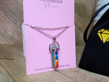 Load image into Gallery viewer, Green Aventurine Healing Crystal Point Necklace
