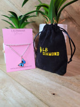 Load image into Gallery viewer, Butterfly Necklace - Trendy Butterfly necklace Silver tone