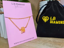 Load image into Gallery viewer, Crystal Necklace Golden Raw Citrine Healing Crystal Stone Necklace