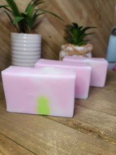 Load image into Gallery viewer, Highly Scented Pina Colada Handmade Soap Goat's Milk Soap