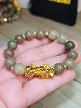 Load image into Gallery viewer, Genuine Natural Handmade Indian Agate 10mm Feng shui Stretch Bracelet