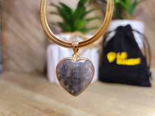 Load image into Gallery viewer, Natural Handmade Crystal Necklace Purple Fluorite Crystal Pendant | Energy Stone Choker