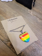 Load image into Gallery viewer, LGBTQ Necklace - Queer / Gay Pride Jewelry - Gender and Sexual Identity Charm Necklace