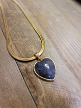 Load image into Gallery viewer, Natural Handmade Crystal Necklace Purple Fluorite Crystal Pendant | Energy Stone Choker