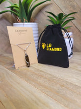 Load image into Gallery viewer, Silver  & Gold Wire Wrapped Smoky Quartz Healing Crystal Point Necklace