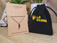Load image into Gallery viewer, Silver Wing Pendant necklace Trending Necklace , Silver plated charm, Wing necklace