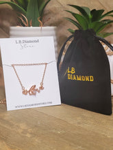 Load image into Gallery viewer, LOVE Fashion Crystal Necklace Gold tone Handmade True Beauty Korean Drama