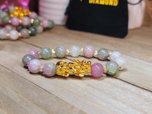 Load image into Gallery viewer, Grade A++ Fluorite Crystal Bead Bracelet 10mm, Genuine Feng Shui Fluorite Gemstone Bracelet,