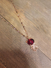 Load image into Gallery viewer, Daily Necklace: 18-Inch Carnelian Kitty Pendant - Perfect Gift for Her