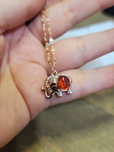 Load image into Gallery viewer, Daily Necklace: 18-Inch Carnelian Elephant Pendant – Stylish Gift for Her