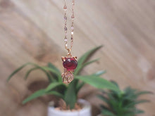 Load image into Gallery viewer, Daily Necklace: 18-Inch Carnelian Kitty Pendant - Perfect Gift for Her