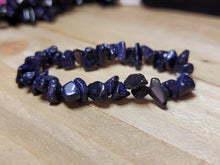 Load image into Gallery viewer, Blue Sandstone Natural Healing Bracelet Chip Bracelet Natural Genuine Crystals