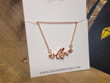 Load image into Gallery viewer, LOVE Fashion Crystal Necklace Gold tone Handmade True Beauty Korean Drama