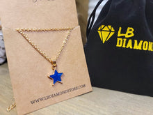 Load image into Gallery viewer, Trendy Star Necklace -Golden tone - Gift for her Choker Star Necklace necklace