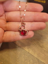 Load image into Gallery viewer, Radiant Rabbit: Stylish Carnelian Necklace in Gold Tone