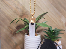Load image into Gallery viewer, Natural Handmade Crystal Choker Gold Tone Selenite Healing Crystal Choker