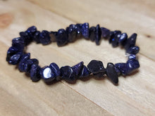 Load image into Gallery viewer, Blue Sandstone Natural Healing Bracelet Chip Bracelet Natural Genuine Crystals
