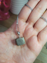 Load image into Gallery viewer, Natural Crystal Necklace Pyrite Stone Gift for her Healing Crystals