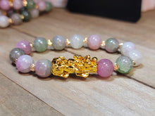Load image into Gallery viewer, Grade A++ Fluorite Crystal Bead Bracelet 10mm, Genuine Feng Shui Fluorite Gemstone Bracelet,