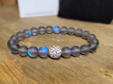 Load image into Gallery viewer, Moon Stone Bracelet For Luck And Prosperity. Power Bracelet 8mm