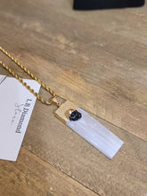 Load image into Gallery viewer, Natural Handmade Crystal Choker Gold Tone Selenite Healing Crystal Choker