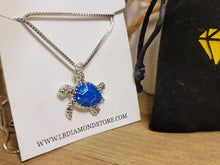 Load image into Gallery viewer, Trendy Turtle Necklace Silver tone Necklace