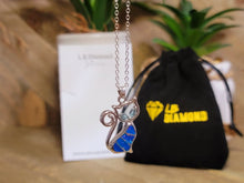 Load image into Gallery viewer, Kitty Pendant Necklace - Trendy Kitty necklace Silver tone