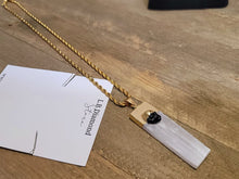Load image into Gallery viewer, Natural Handmade Crystal Choker Gold Tone Selenite Healing Crystal Choker